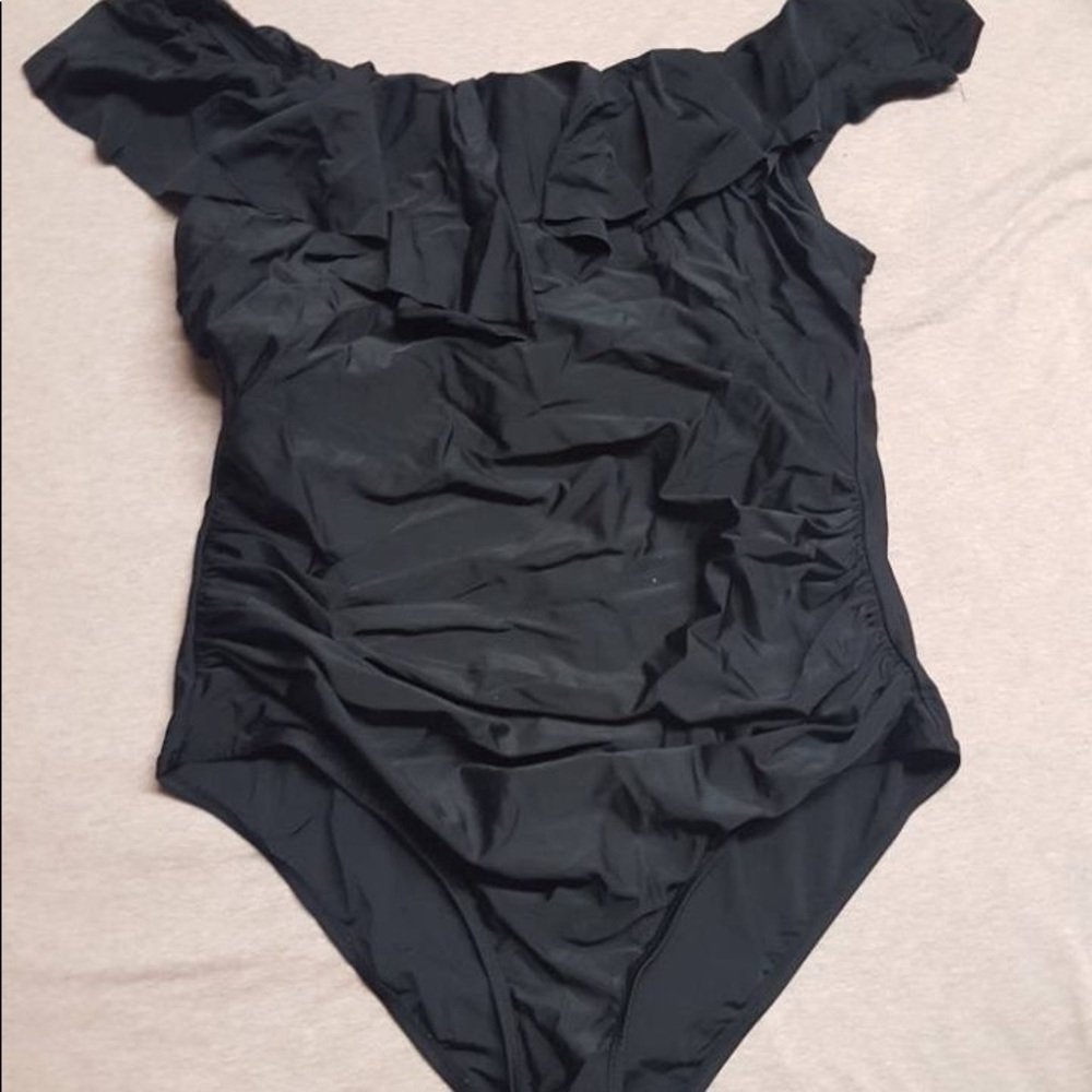 Ruffled one piece Off Shoulder